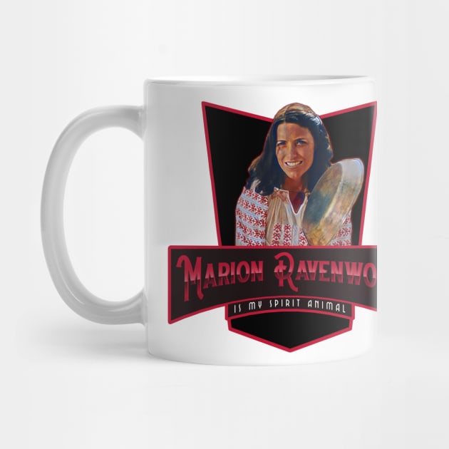 Marion Ravenwood is my spirit animal by Popmosis Design